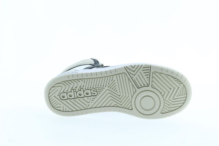 ADIDAS Sneaker Wit/Zwart UNISEX KINDEREN (HOOPS 3.0 MID K - ) - Schoenen Slaets