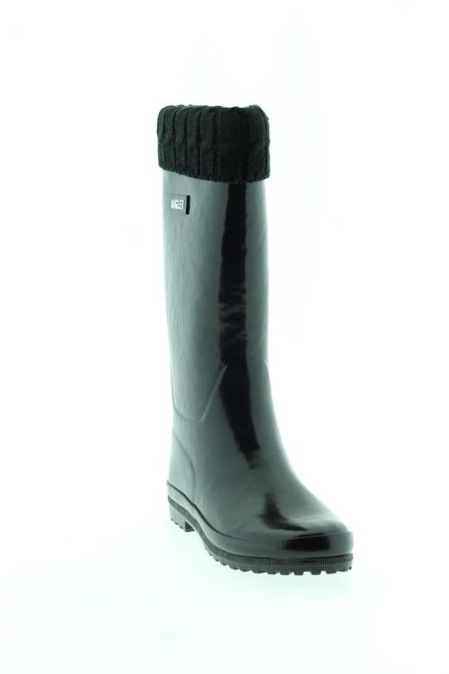 AIGLE Regen laarzen Zwart Dames (ELIOSA - ) - Schoenen Slaets