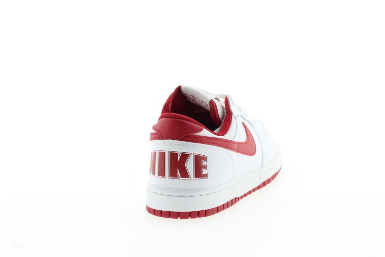 NIKE Sneaker WIT/ROOD Heren (BIG NIKE LOW - ) - Schoenen Slaets