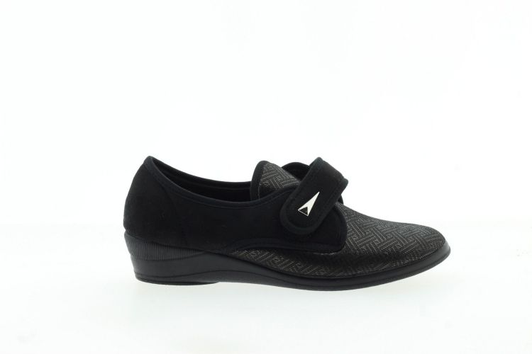 COMFORT+ Gesloten pantoffel Zwart