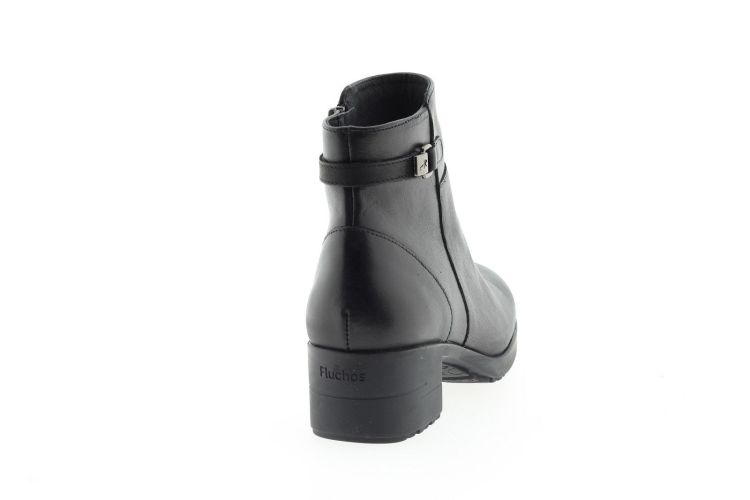 FLUCHOS Enkellaars Zwart Dames (F2240 - ) - Schoenen Slaets
