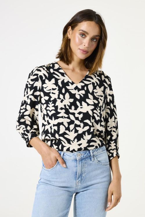 GARCIA Blouse Zwart