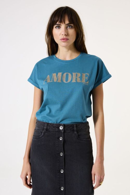 GARCIA Tshirt Blauw GARCIA Tshirt Blauw