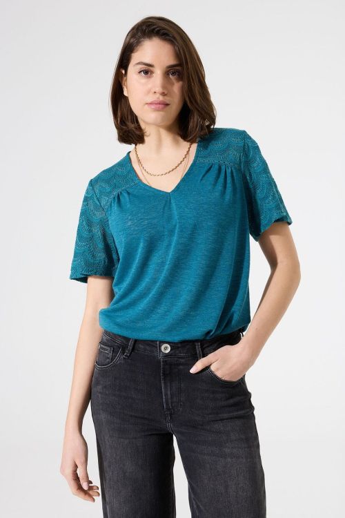 GARCIA Blouse Blauw GARCIA Blouse Blauw