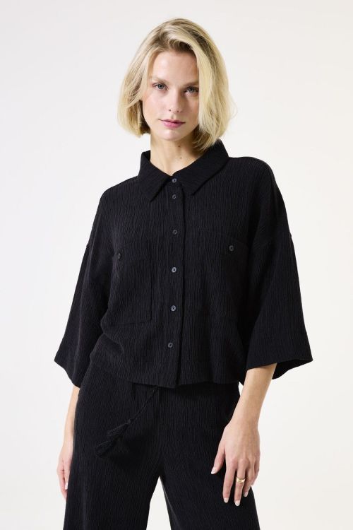 GARCIA Blouse Zwart Dames (H50005 - ) - Schoenen Slaets