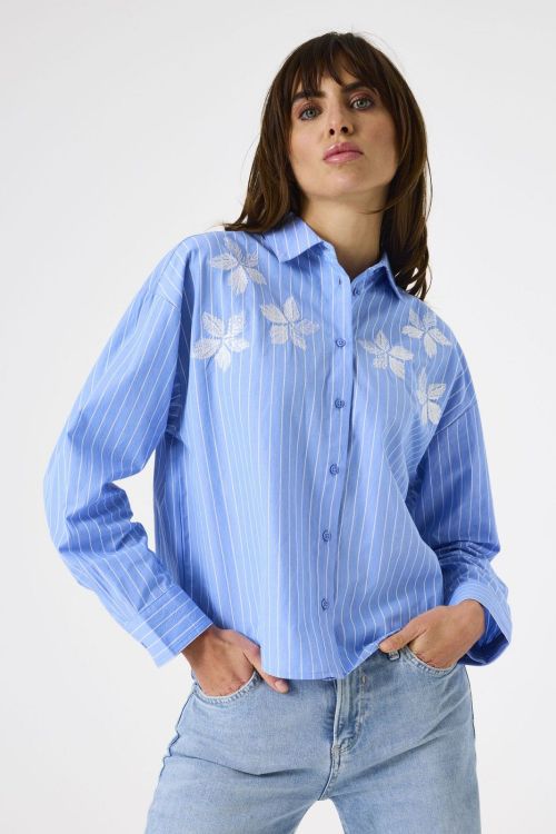 GARCIA Blouse Blauw