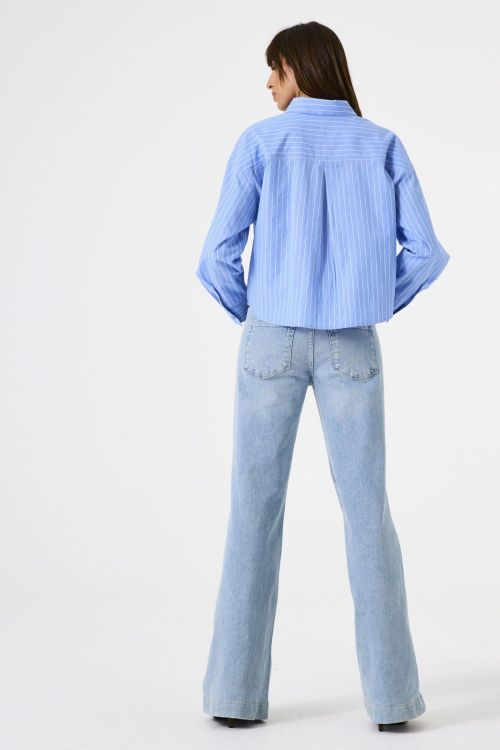 GARCIA Blouse Blauw Dames (L50230 - ) - Schoenen Slaets