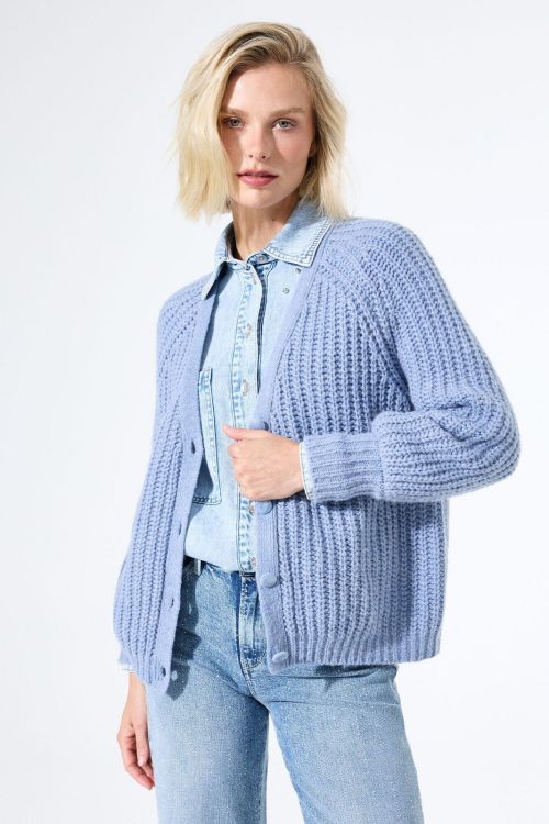 GARCIA Cardigans Blauw