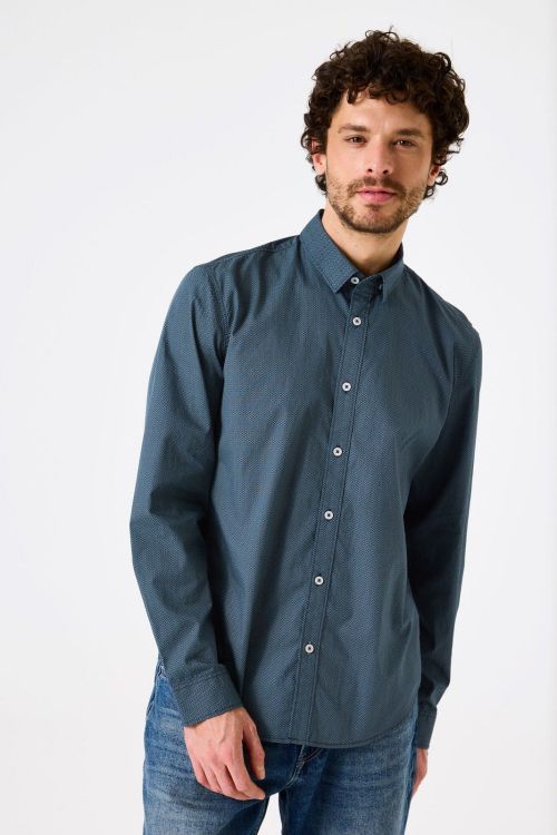 GARCIA Hemd Blauw