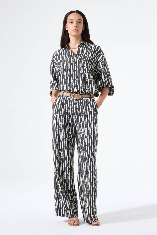 GARCIA Blouse Zwart Dames (N260230 - ) - Schoenen Slaets