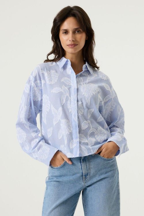 GARCIA Blouse Blauw