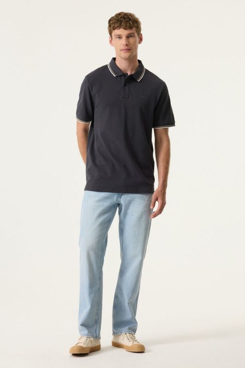 GARCIA Polo Blauw Heren (O261023 - ) - Schoenen Slaets