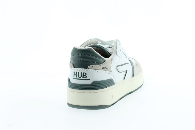 HUB Sneaker Wit Heren (SMASH L68 - ) - Schoenen Slaets