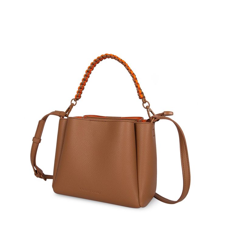 LAURENT DAVID Handtas COGNAC Dames (DOR-071 - ) - Schoenen Slaets