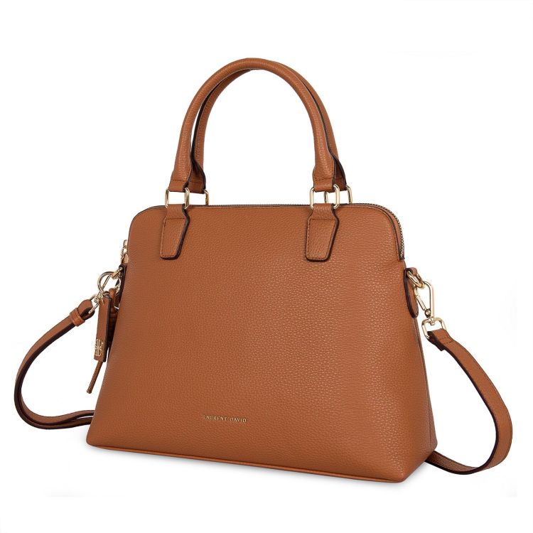 LAURENT DAVID Handtas COGNAC Dames (EST-001 - ) - Schoenen Slaets