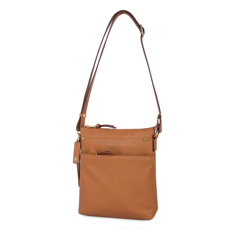 LAURENT DAVID Handtas COGNAC Dames (EST-005 - ) - Schoenen Slaets