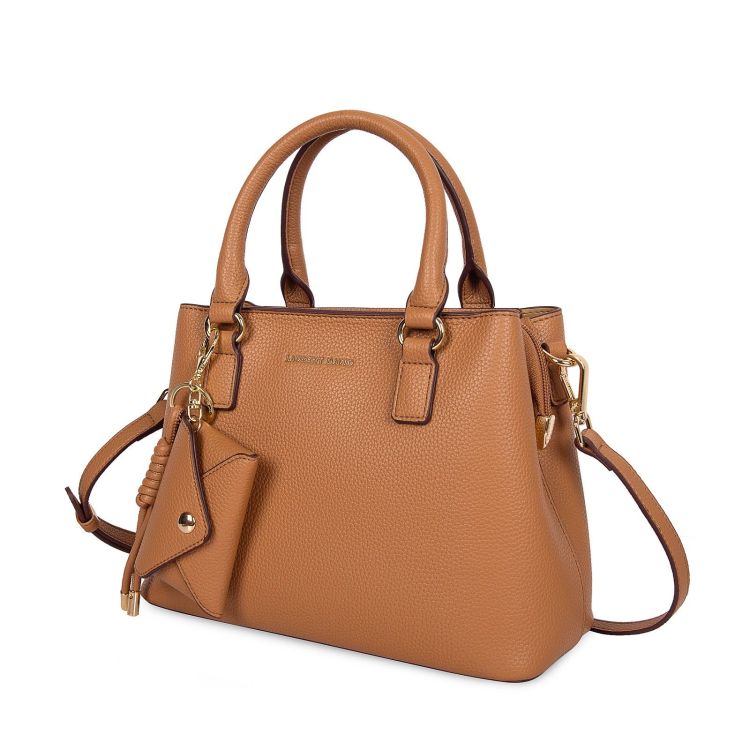 LAURENT DAVID Handtas COGNAC Dames (EST-074 - ) - Schoenen Slaets