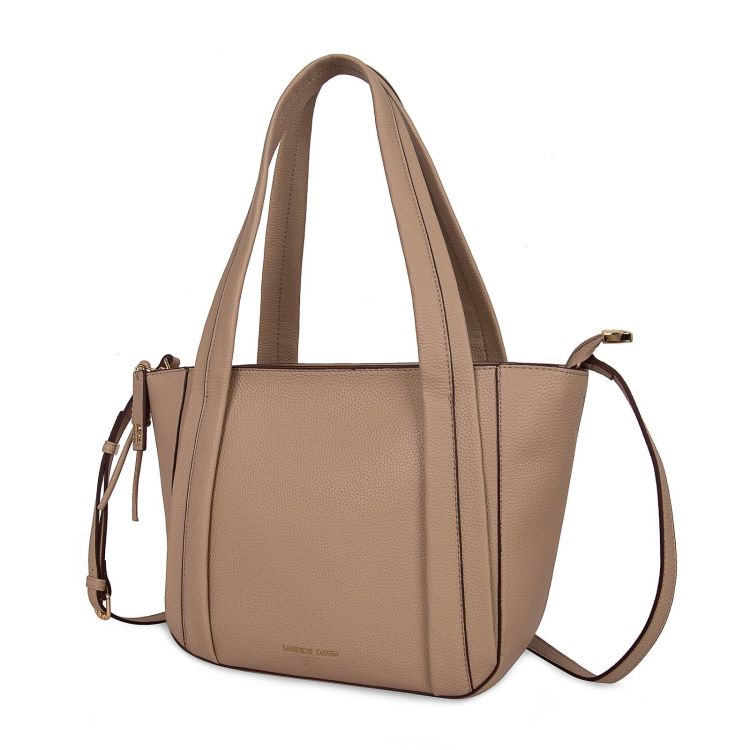 LAURENT DAVID Handtas TAUPE Dames (EST-085 - ) - Schoenen Slaets