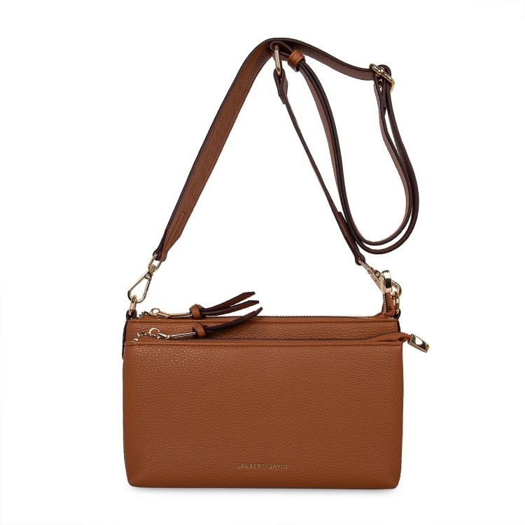 LAURENT DAVID Handtas COGNAC