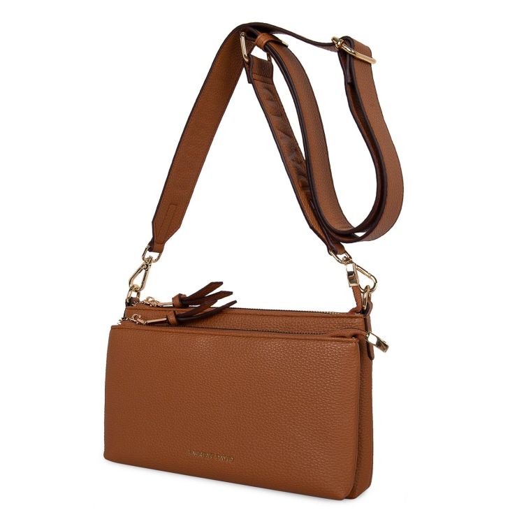 LAURENT DAVID Handtas COGNAC Dames (EST-090 - ) - Schoenen Slaets