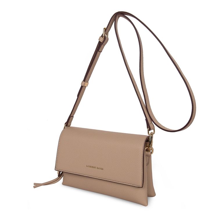 LAURENT DAVID Handtas TAUPE Dames (EST-746 - ) - Schoenen Slaets