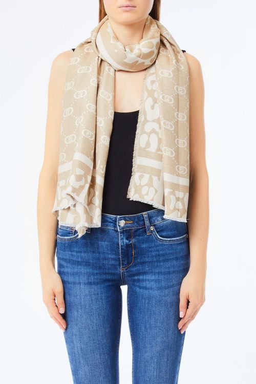 LIU JO Sjaal Beige LIU JO Sjaal Beige
