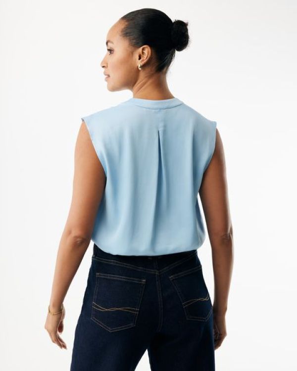 MEXX KLEDING Blouse Blauw Dames (MF006100461W - ) - Schoenen Slaets