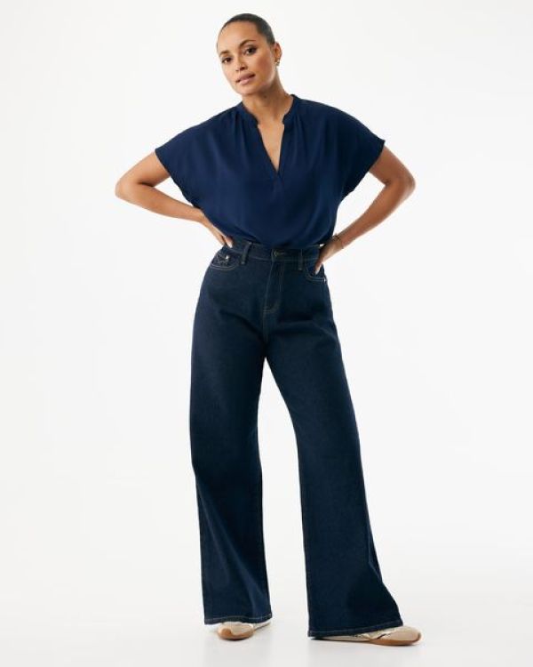 MEXX KLEDING Topjes Blauw Dames (MF0061004661W - ) - Schoenen Slaets