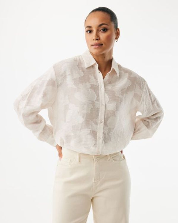 MEXX KLEDING Blouse Beige