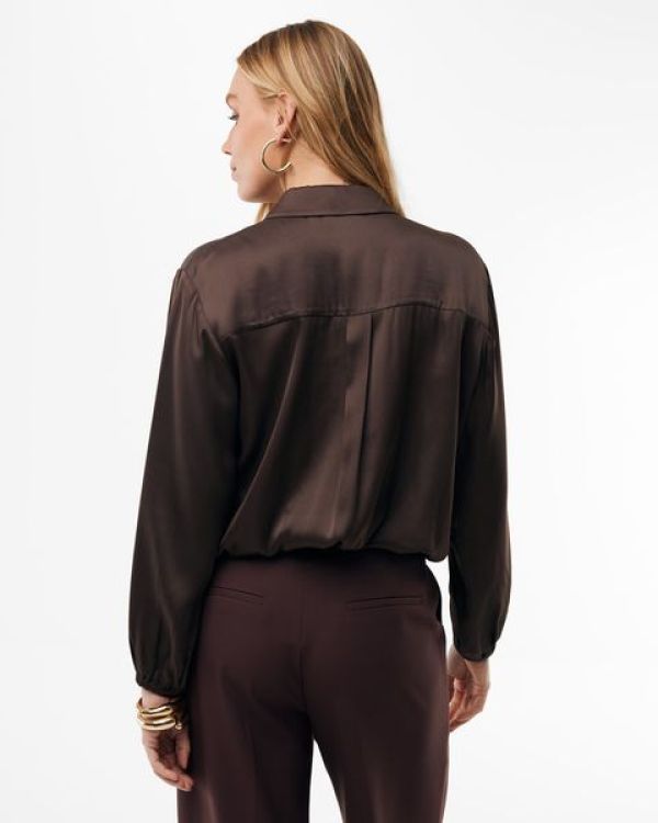 MEXX KLEDING Blouse BRUIN Dames (MF006102263W - ) - Schoenen Slaets