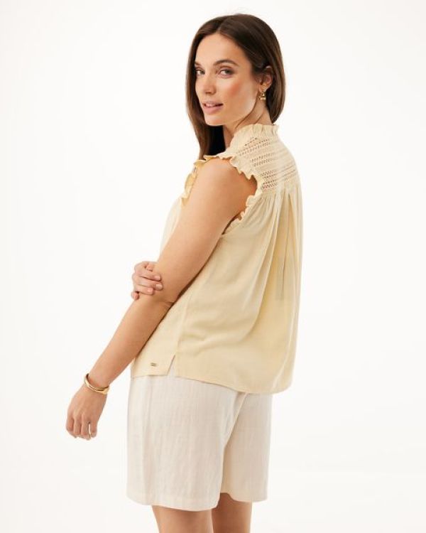 MEXX KLEDING Blouse GEEL Dames (MF006103161W - ) - Schoenen Slaets