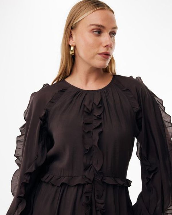 MEXX KLEDING Jurken BRUIN Dames (MF006301163W - ) - Schoenen Slaets