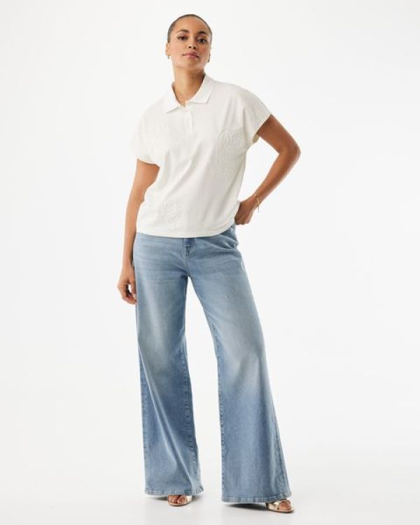 MEXX KLEDING Polo Beige Dames (MF007700761W - ) - Schoenen Slaets