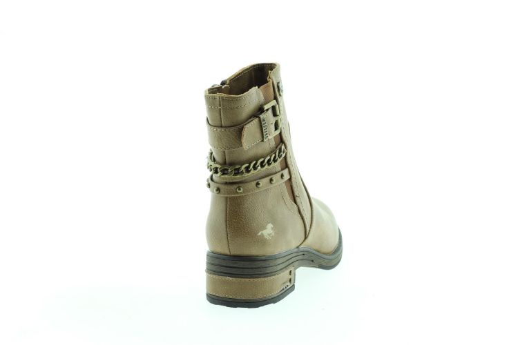 MUSTANG Enkellaars TAUPE Dames (1293 525 - ) - Schoenen Slaets