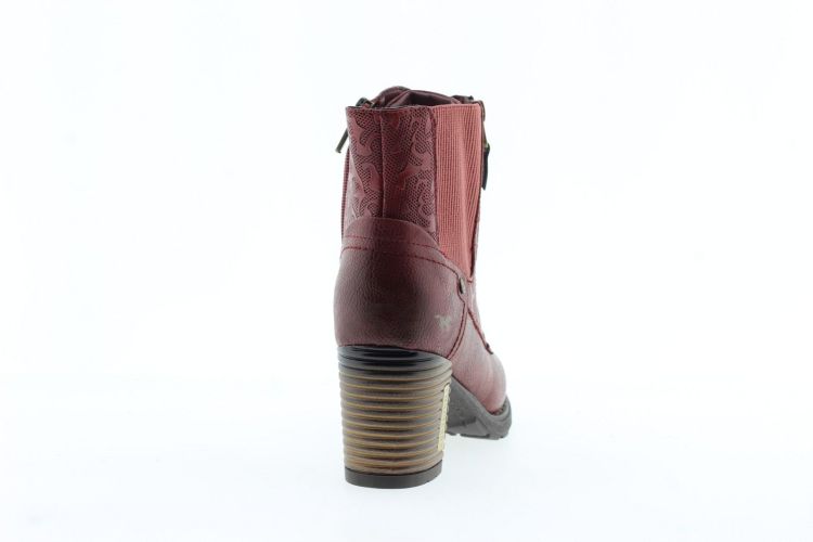 MUSTANG Enkellaars BORDEAUX Dames (182001 - ) - Schoenen Slaets