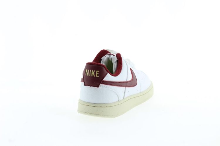 NIKE Sneaker WIT/ROOD Dames (COURT VISION LO - ) - Schoenen Slaets