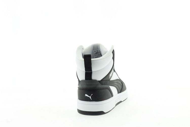 PUMA Bottine Wit/Zwart UNISEX KINDEREN (PUMA REBOUND V6 MID   - ) - Schoenen Slaets