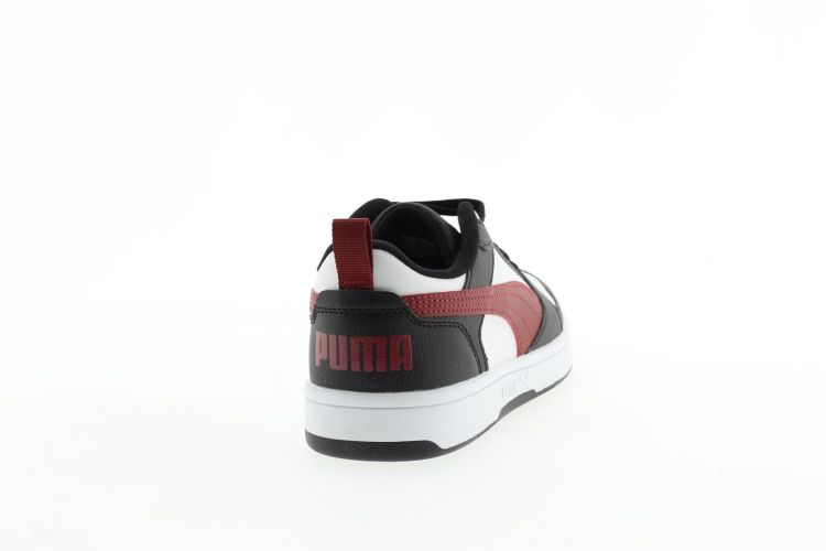 PUMA Sneaker ZWART/ROOD UNISEX (REBOUND V6  - ) - Schoenen Slaets