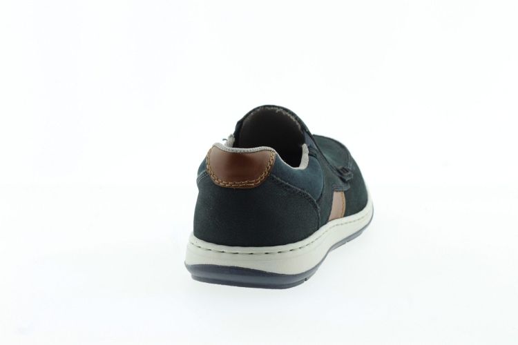 RIEKER Moccasin Blauw Heren (17368-14 - ) - Schoenen Slaets