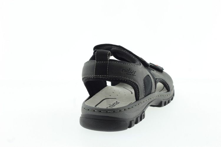 RIEKER Sandaal Zwart Heren (25055-00 - ) - Schoenen Slaets