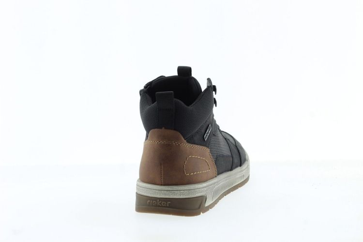 RIEKER Bottine Zwart Heren (36020-00 - ) - Schoenen Slaets