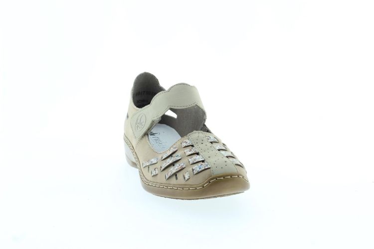 RIEKER Moccasin Beige Dames (41369-60 - ) - Schoenen Slaets