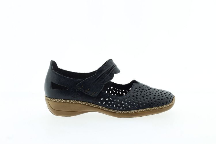 RIEKER Moccasin Blauw