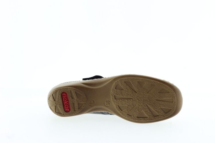 RIEKER Moccasin Blauw Dames (41399-14 - ) - Schoenen Slaets