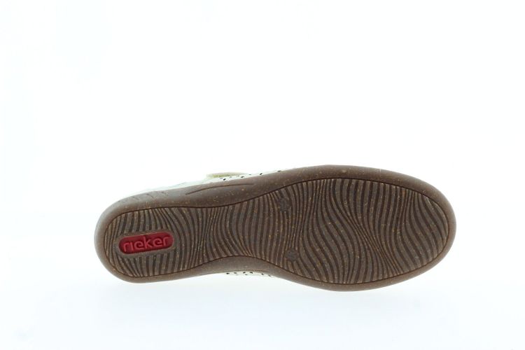 RIEKER Ballerina Wit Dames (47675-80 - ) - Schoenen Slaets