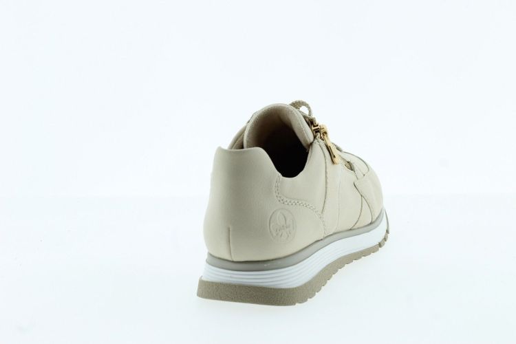 RIEKER Sneaker Beige Dames (49010-60 - ) - Schoenen Slaets