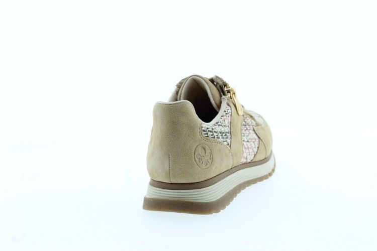 RIEKER Sneaker Beige Dames (49010-62 - ) - Schoenen Slaets