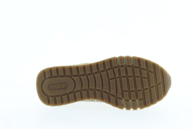 RIEKER Sneaker Beige Dames (49010-62 - ) - Schoenen Slaets