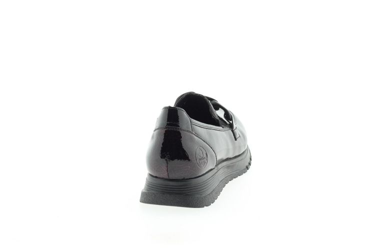RIEKER Loafer BORDEAUX Dames (49051-35 - ) - Schoenen Slaets