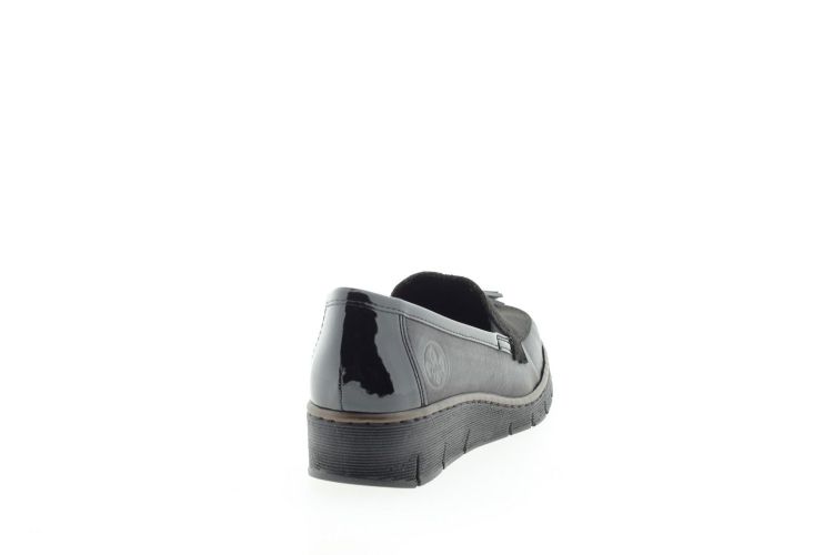 RIEKER Loafer Zwart Dames (53771-00 - ) - Schoenen Slaets